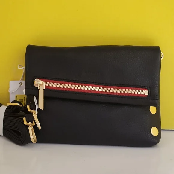 Hammitt Black Leather SM VIP Crossbody Bag - Picture 2 of 5